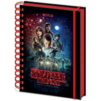 Stranger Things - Cuaderno de notas con espiral A5- multicolor (SR72776)